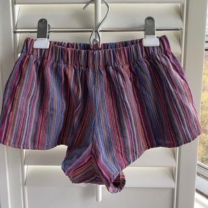 Brandy Melville Striped Shorts
